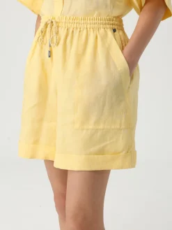 Pantaloncino Boss in ramie