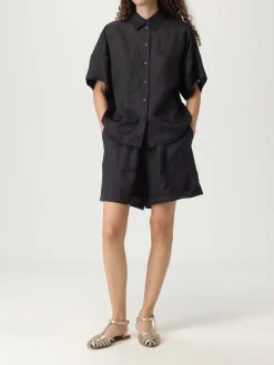 Pantaloncino Boss in ramie