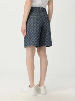 Pantaloncino di jeans GG Supreme Gucci