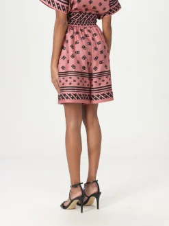 Pantaloncino Dolce & Gabbana in seta con stampa monogram