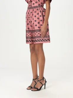 Pantaloncino Dolce & Gabbana in seta con stampa monogram