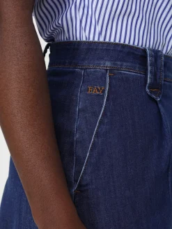 Pantaloncino Fay in denim