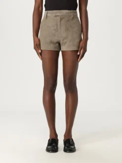 Pantaloncino in camoscio Ami Paris