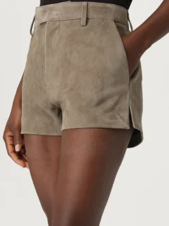 Pantaloncino in camoscio Ami Paris