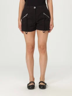 Pantaloncino in cotone con zip Pinko