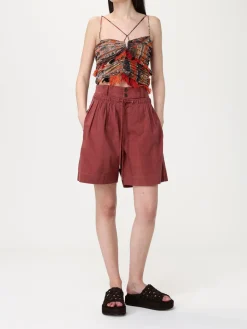 Pantaloncino Max Mara in lino e seta