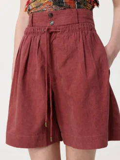 Pantaloncino Max Mara in lino e seta