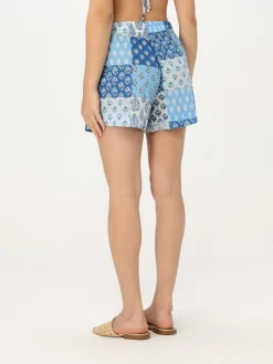 Pantaloncino MC2 Saint Barth in cotone patchwork