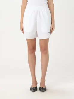 Pantaloncino Off-White in cotone stretch