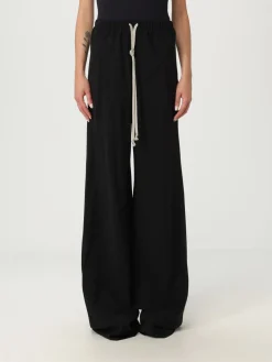 Pantalone a zampa Rick Owens in misto viscosa