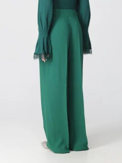 Pantalone Alberta Ferretti in enver satin