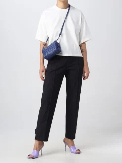 Pantalone Bottega Veneta in twill di cotone