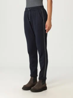 Pantalone Brunello Cucinelli in misto cotone e seta