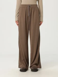 Pantalone Brunello Cucinelli in misto cotone e seta