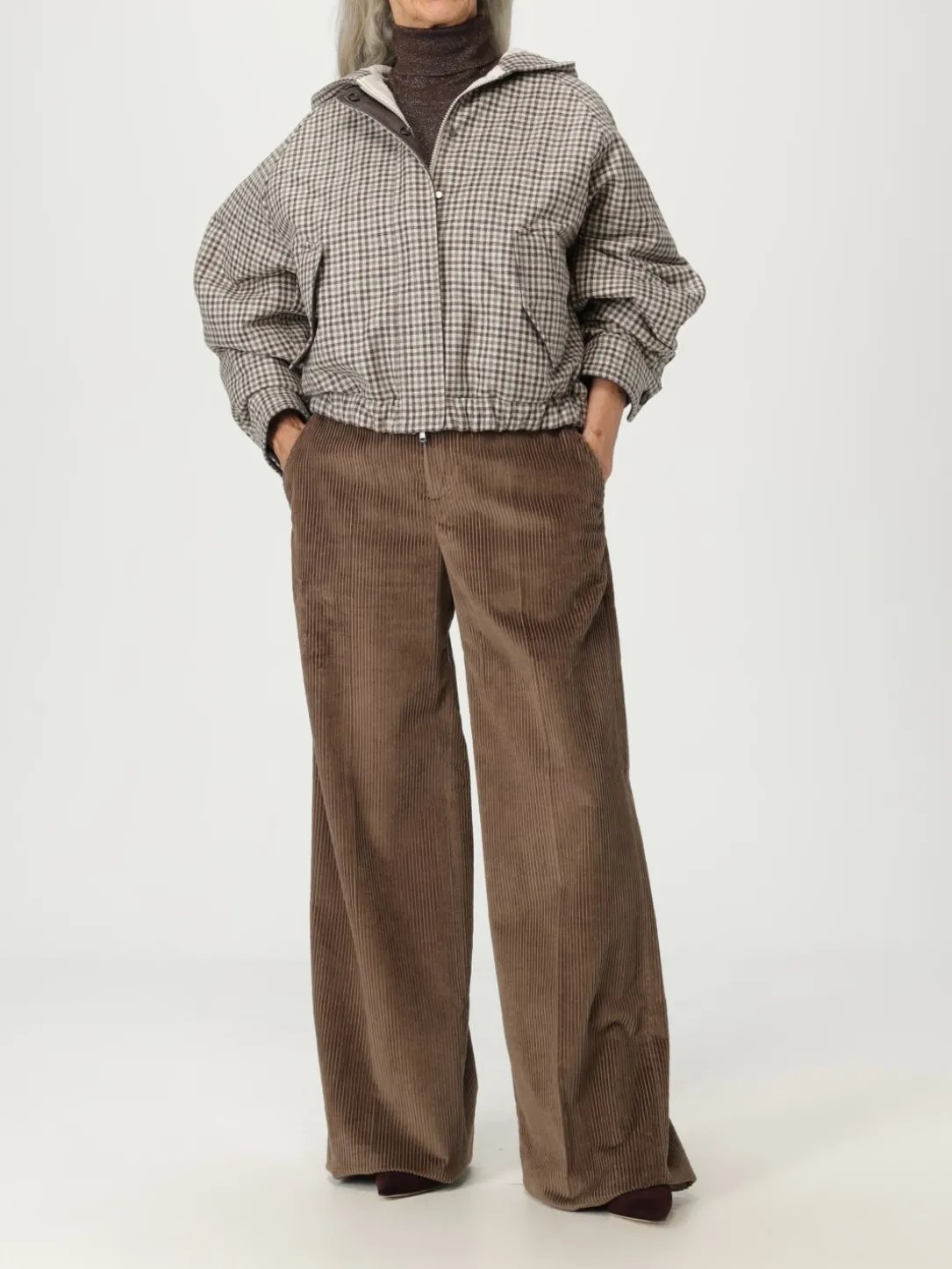 Pantalone Brunello Cucinelli in velluto