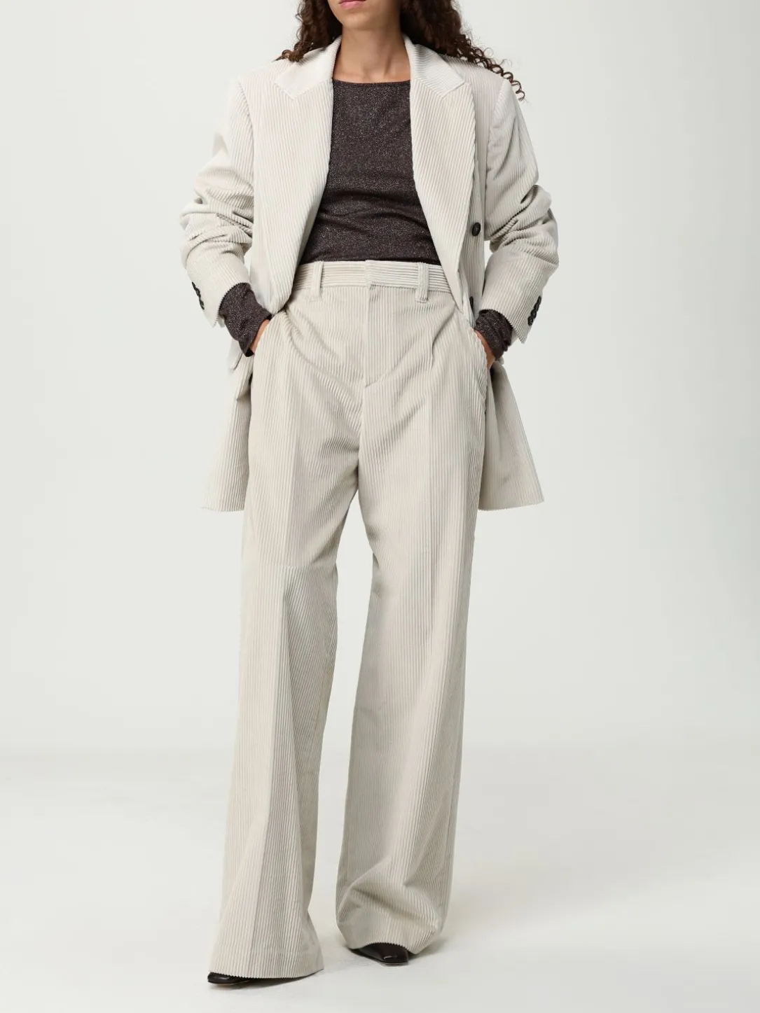 Pantalone Brunello Cucinelli in velluto