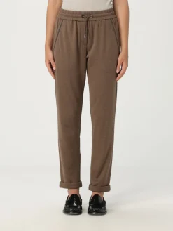 Pantalone Brunello Cucinelli in misto cotone e seta