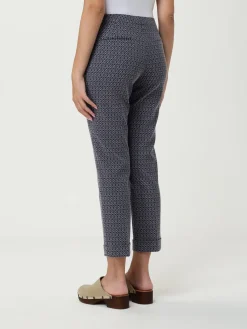 Pantalone casual Etro in misto cotone con stampa geometrica