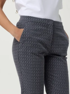 Pantalone casual Etro in misto cotone con stampa geometrica