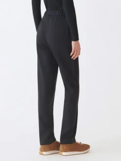 Pantalone casual Fabiana Filippi in misto viscosa