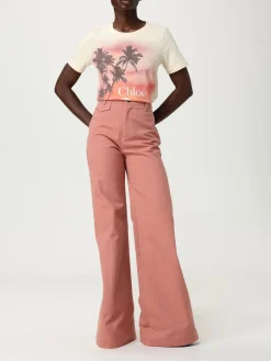Pantalone Chloé in cotone