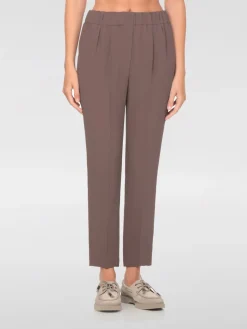 Pantalone classico Brunello Cucinelli in misto seta