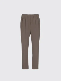 Pantalone classico Brunello Cucinelli in misto seta