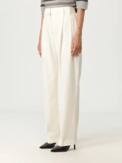 Pantalone classico Brunello Cucinelli in lana vergine e cotone