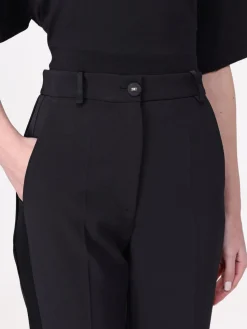 Pantalone classico Elisabetta Franchi in crêpe