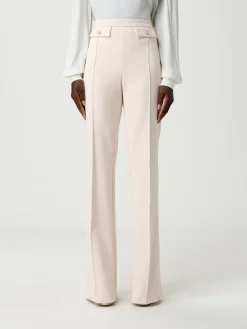 Pantalone classico Elisabetta Franchi in crêpe
