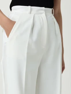 Pantalone classico Elisabetta Franchi in crêpe