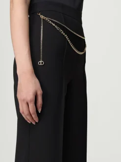 Pantalone classico Twinset in crêpe