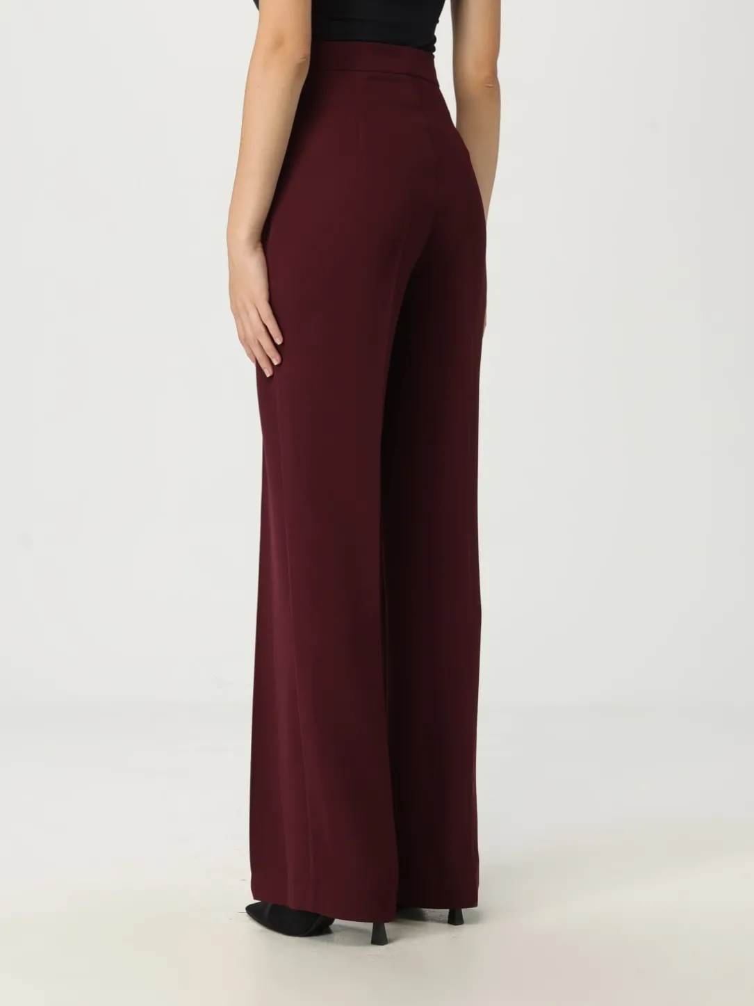 Pantalone classico Twinset in crêpe