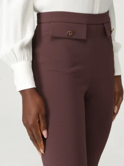 Pantalone cropped Elisabetta Franchi in viscosa stretch