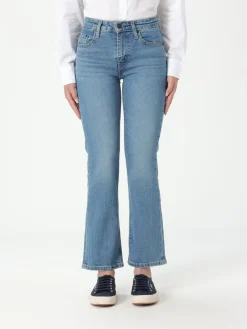 Pantalone cropped Levi's in denim
