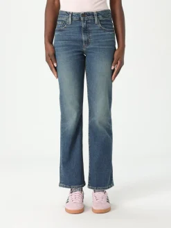 Pantalone cropped Levi's in denim