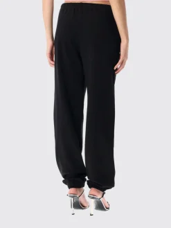 Pantalone Diesel in cotone con logo ricamato