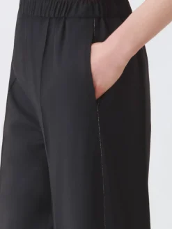 Pantalone Fabiana Filippi in misto lana vergine