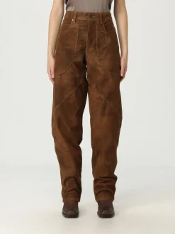 Pantalone Isabel Marant Etoile in denim spalmato