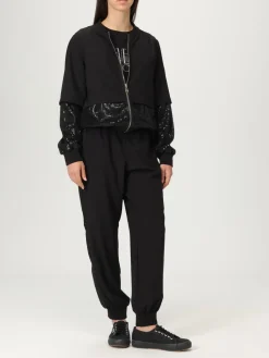 Pantalone jogging Liu Jo in tessuto stretch con paillettes