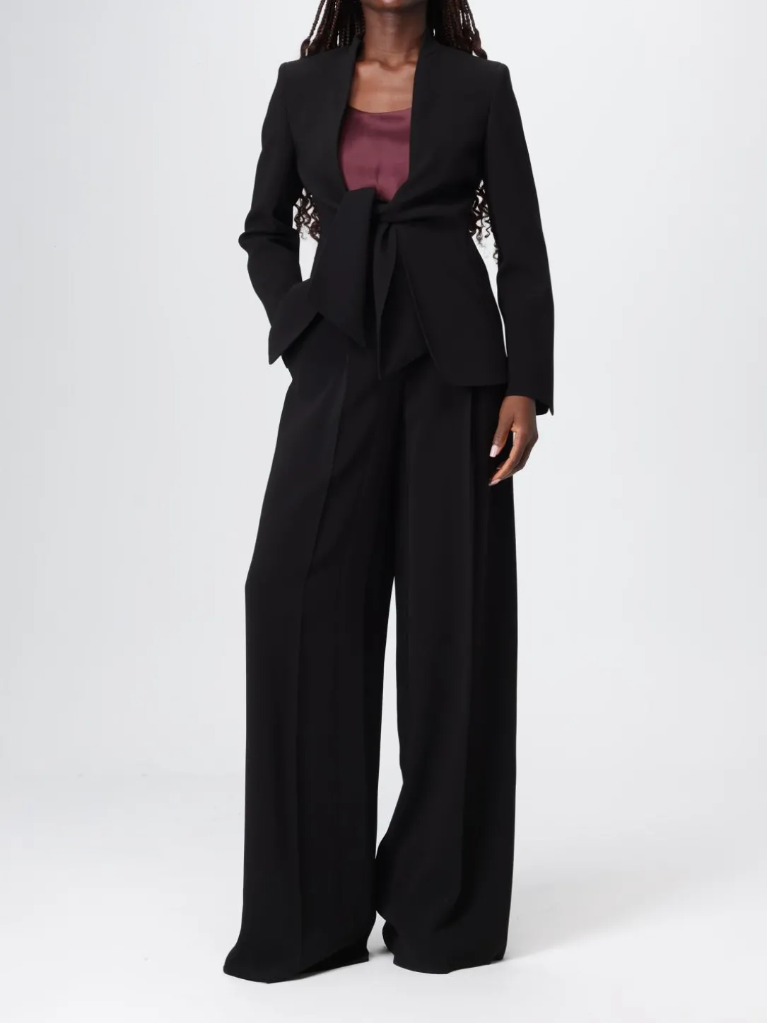 Pantalone Max Mara in crêpe