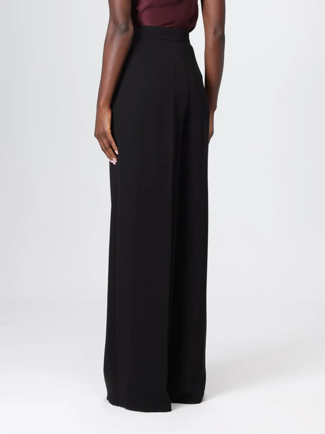 Pantalone Max Mara in crêpe