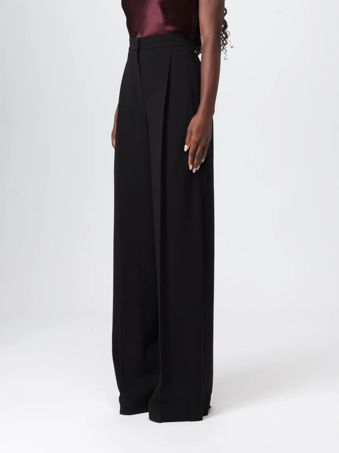 Pantalone Max Mara in crêpe