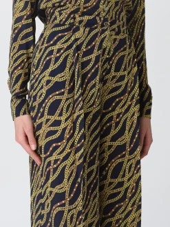 Pantalone Michael Kors in georgette di misto seta e viscosa