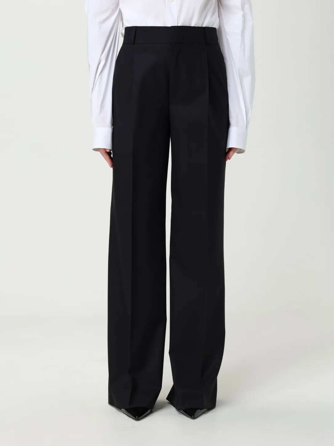 Pantalone Moschino Couture in lana