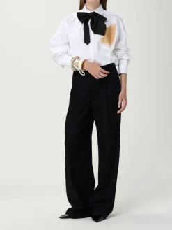 Pantalone Moschino Couture in lana