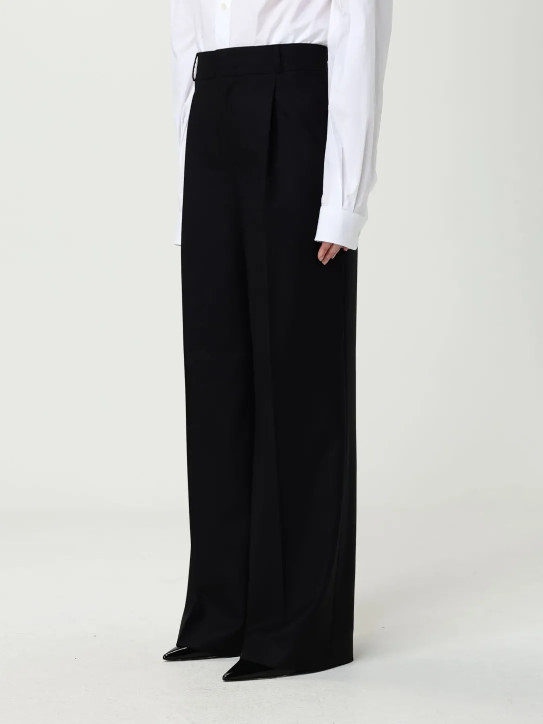 Pantalone Moschino Couture in lana