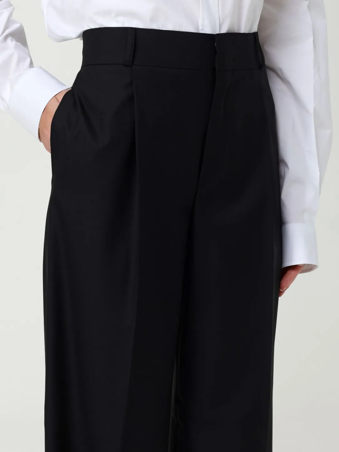 Pantalone Moschino Couture in lana