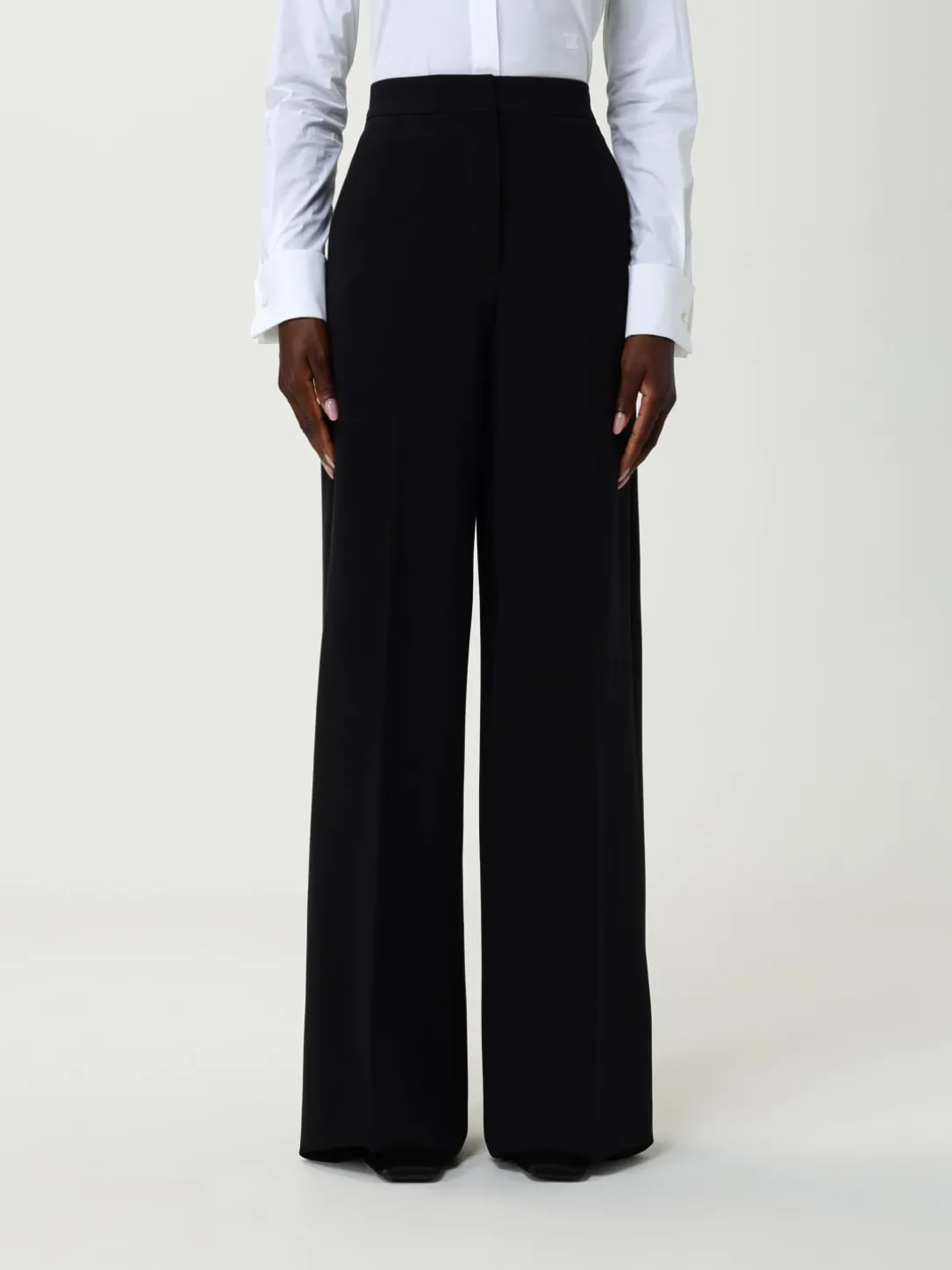 Pantalone palazzo Max Mara in jersey