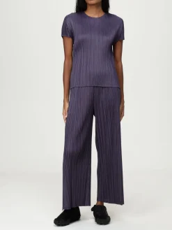 Pantalone plissettato Pleats Please Issey Miyake in jersey